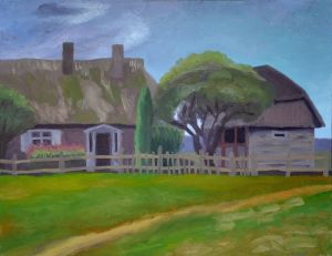 Countryside / oil on cardboard / 40 x 60 cm / 2014