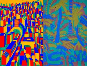 Civilization And Jungle / acrylic on cardboard / 40 x 60 cm / 2015