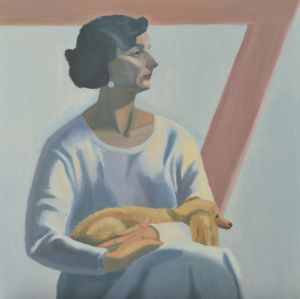 Half-figure I / oil on canvas / 50 x 50 cm / 2016